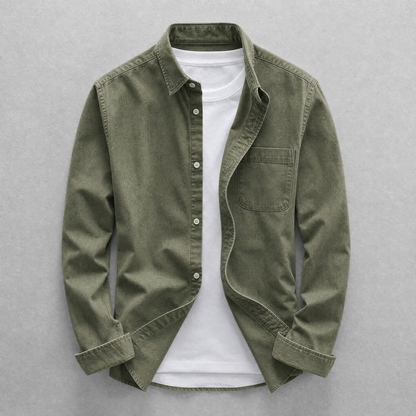 Surchemise Rousseau en Coton Lavé