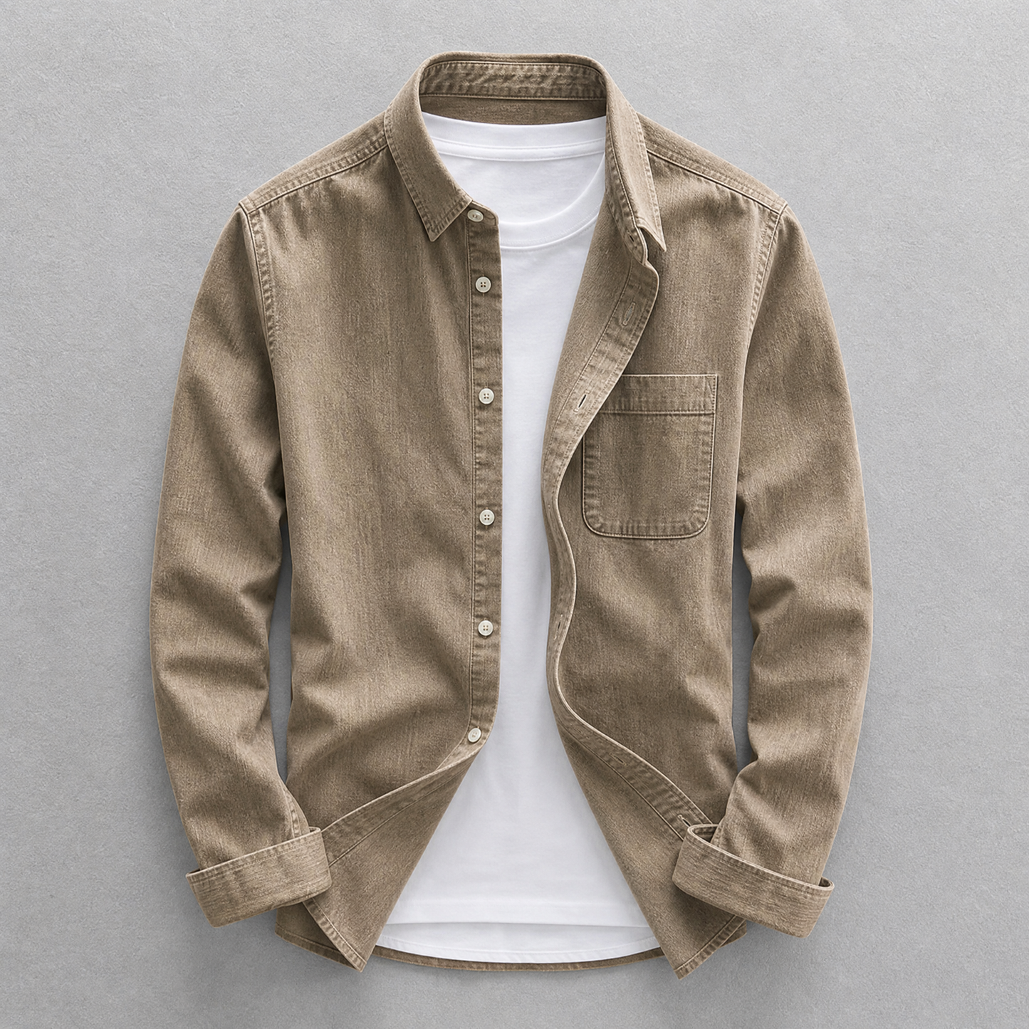 Surchemise Rousseau en Coton Lavé